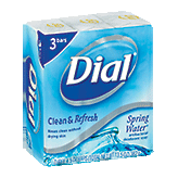 Dial Spring Water antibacterial deodorant soap Left Picture